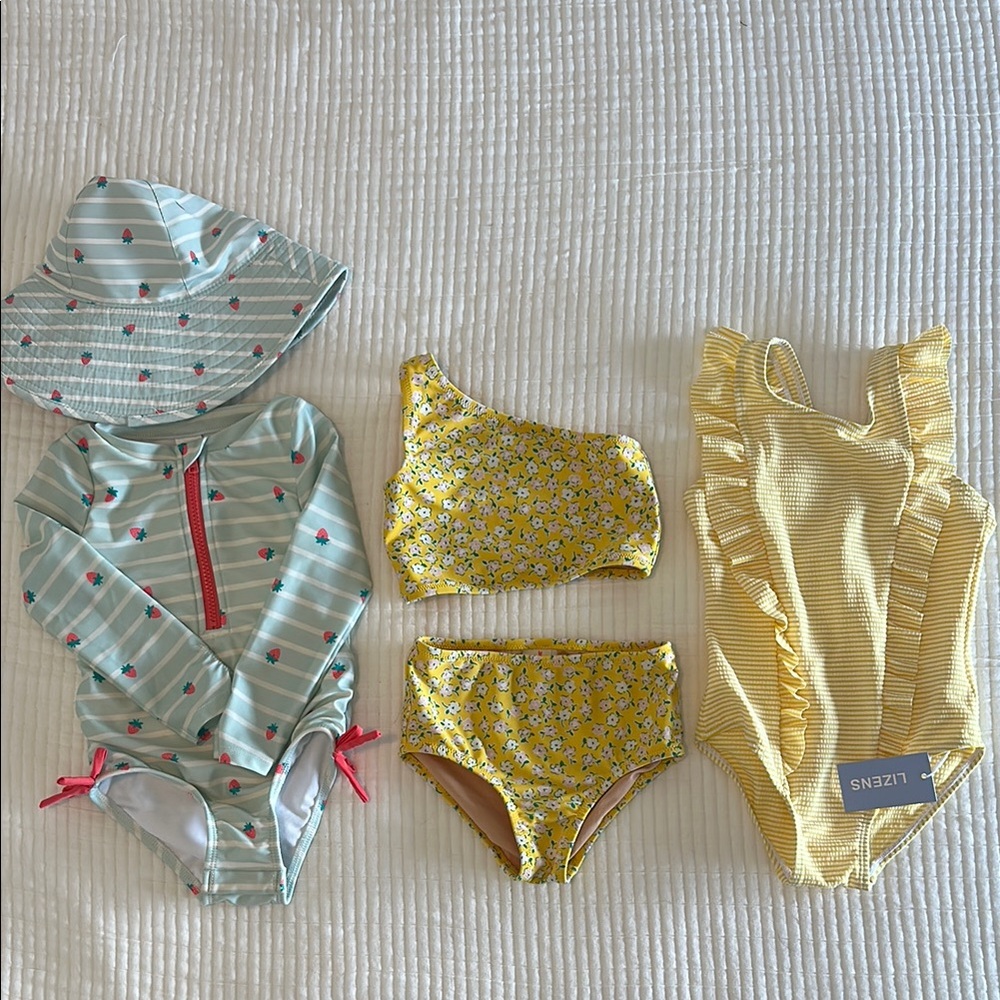 Toddler Girl Summer Swim Bundle
